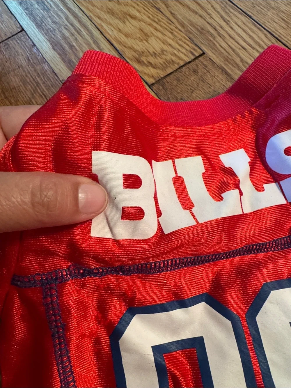Buffalo Bills Red dog Jersey Shirt - NFL size small